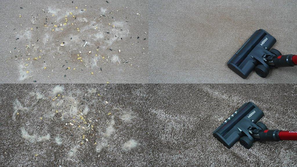 Série PRISM Vacuum Pro : Nettoyage de tapis