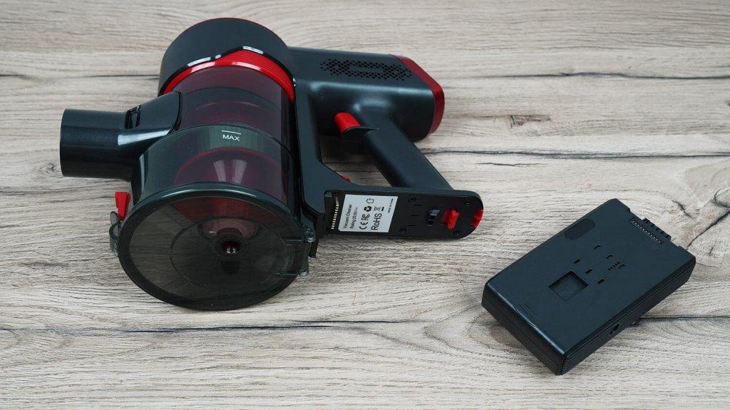 Série PRISM Vacuum Pro : Batterie amovible