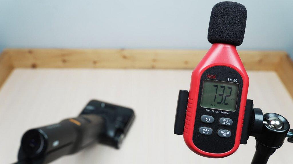 Roborock F25 ACE Combo : Niveau sonore