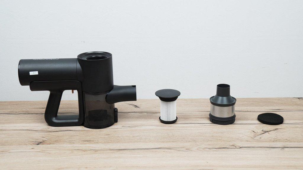 Roborock F25 ACE Combo : Système de filtration