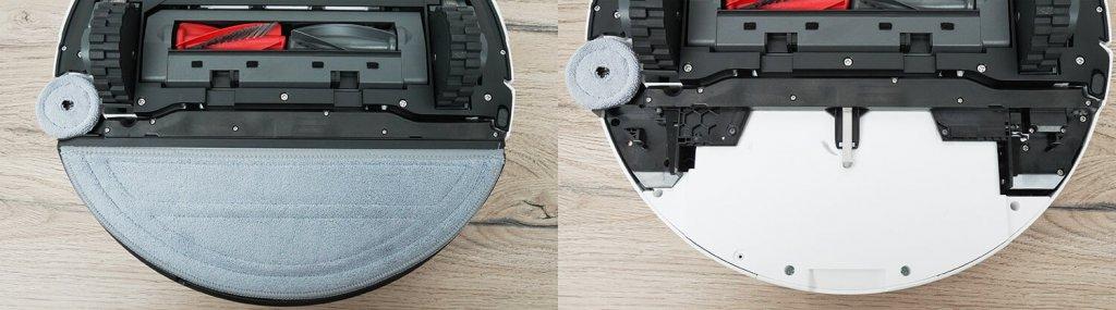 Roborock S9 MaxV Ultra : Plateforme amovible avec chiffon de nettoyage