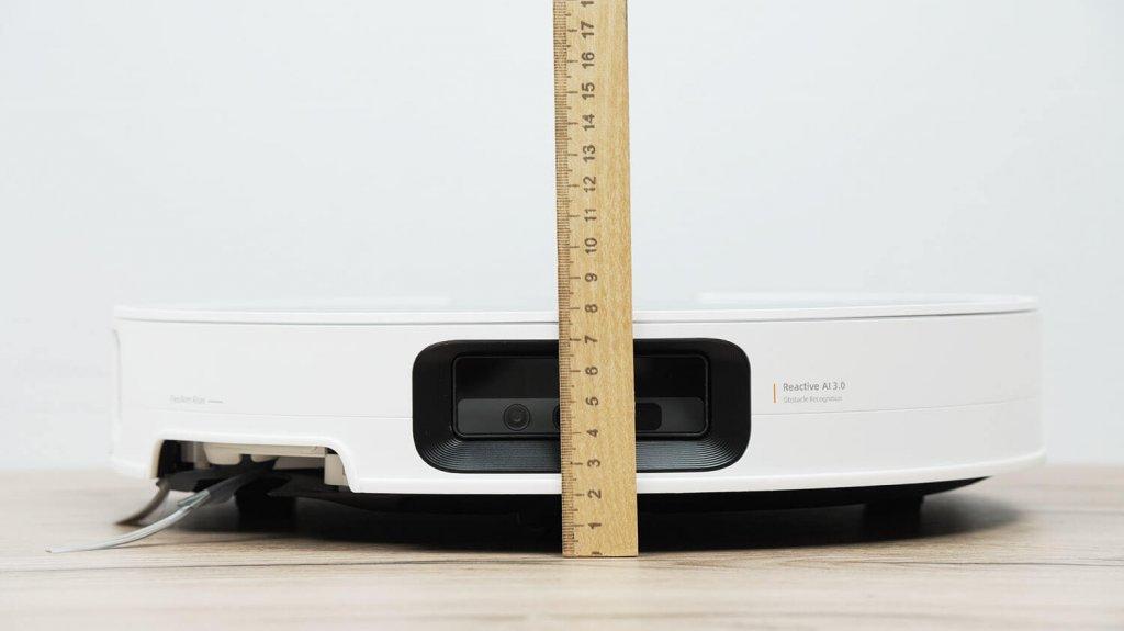 Roborock S9 MaxV Ultra : Hauteur du corps