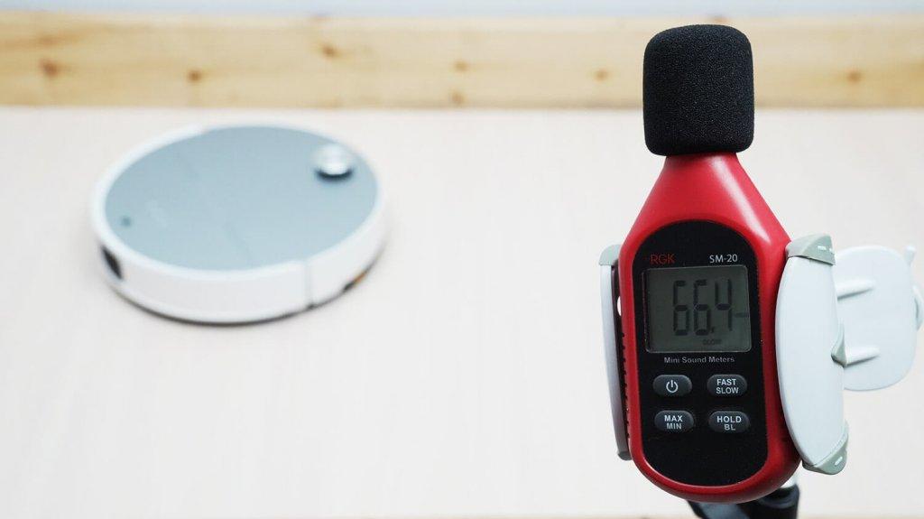 Roborock S9 MaxV Ultra : Niveau sonore