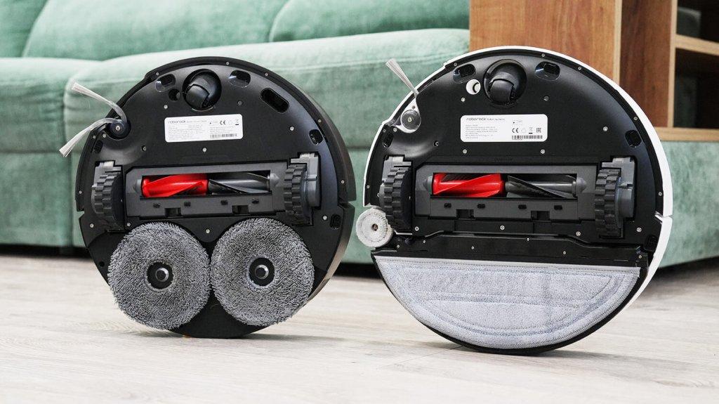 Roborock Saros Saros 10R et S9 MaxV Ultra : Vue de dessous