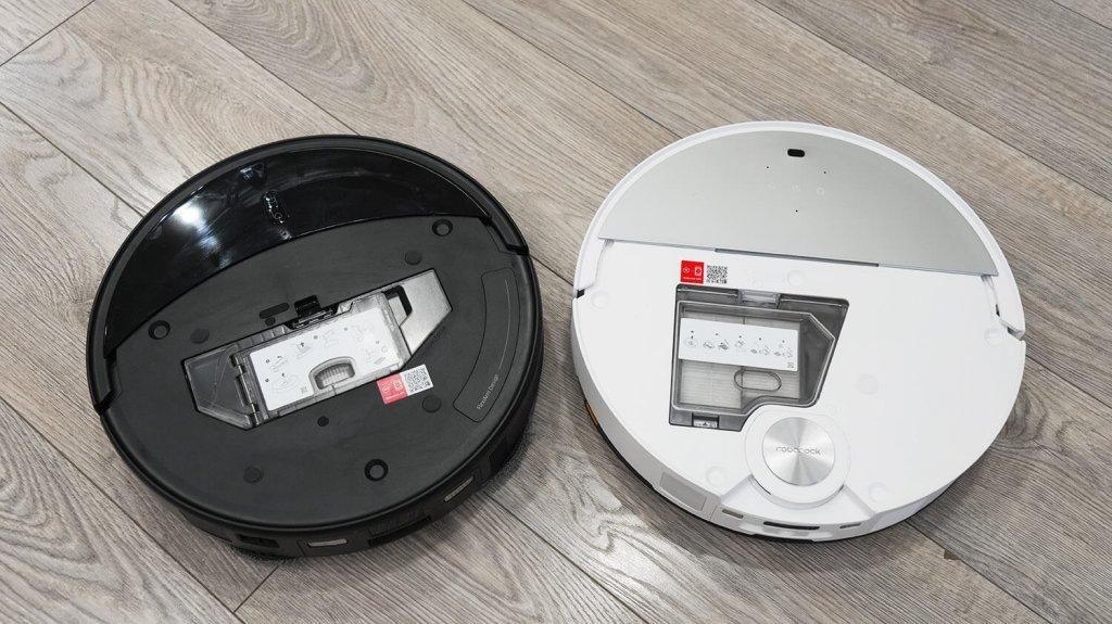 Roborock Saros 10R et S9 MaxV Ultra : collecteurs de poussière