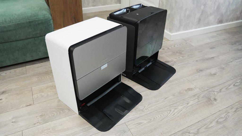 Roborock Saros 10R et S9 MaxV Ultra : Apparitions en station