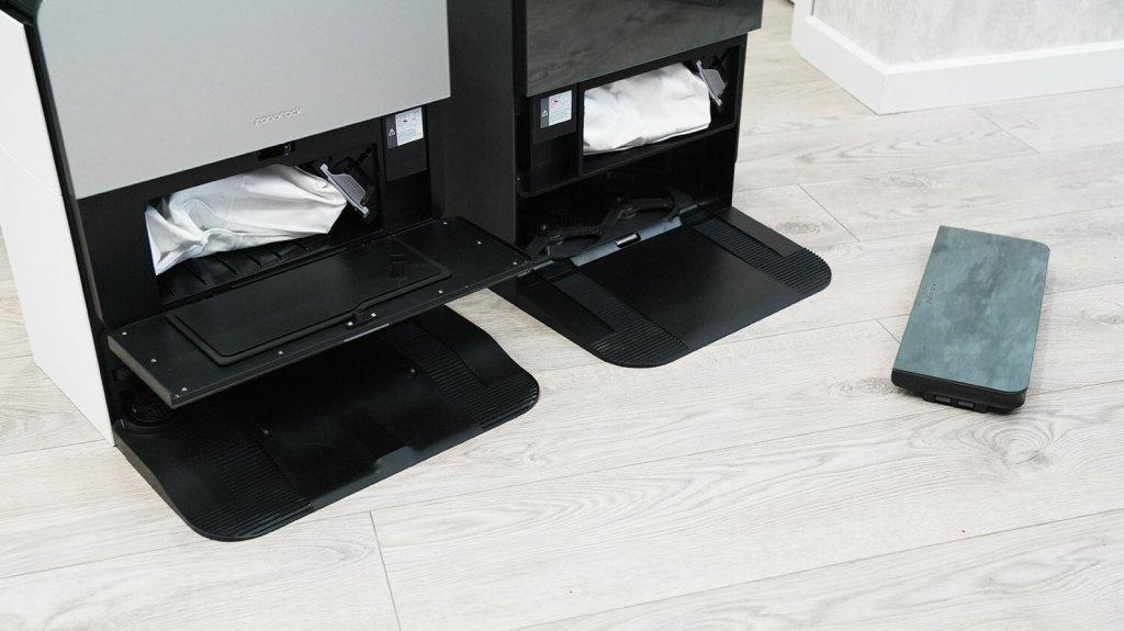 Roborock Saros Saros 10R et S9 MaxV Ultra : Conception du couvercle