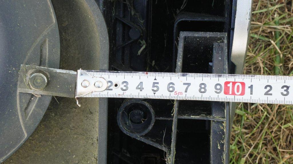 Dreame Roboticmower A1 : Largeur d’angle mort