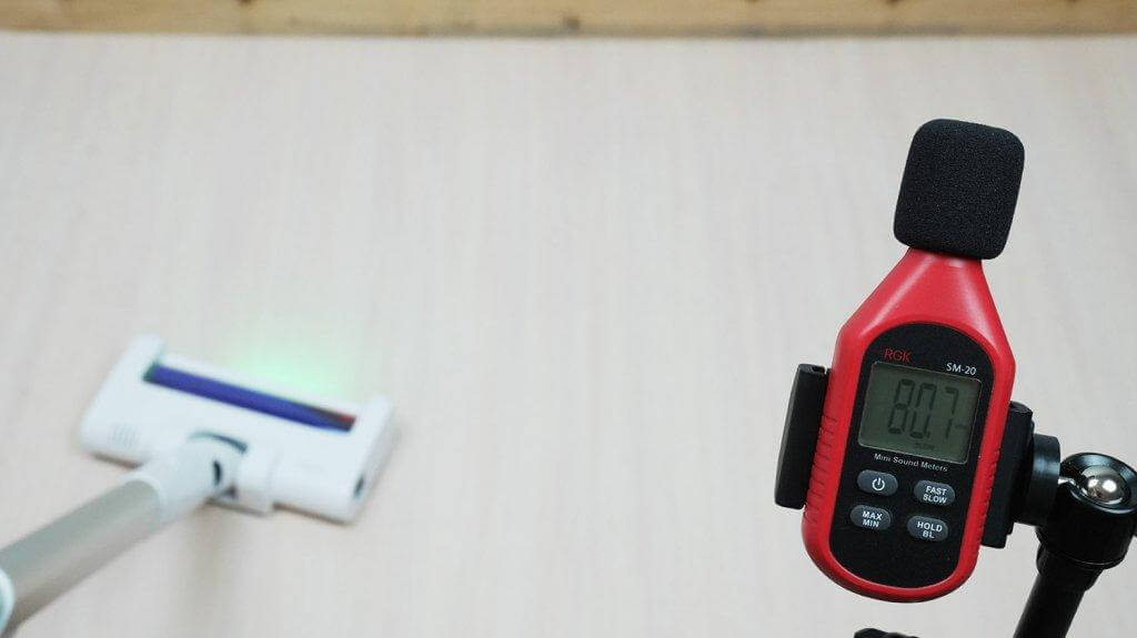 EVOLUTION Smart Clean VCF2613UV Nettoyage à sec et humide : Niveau sonore