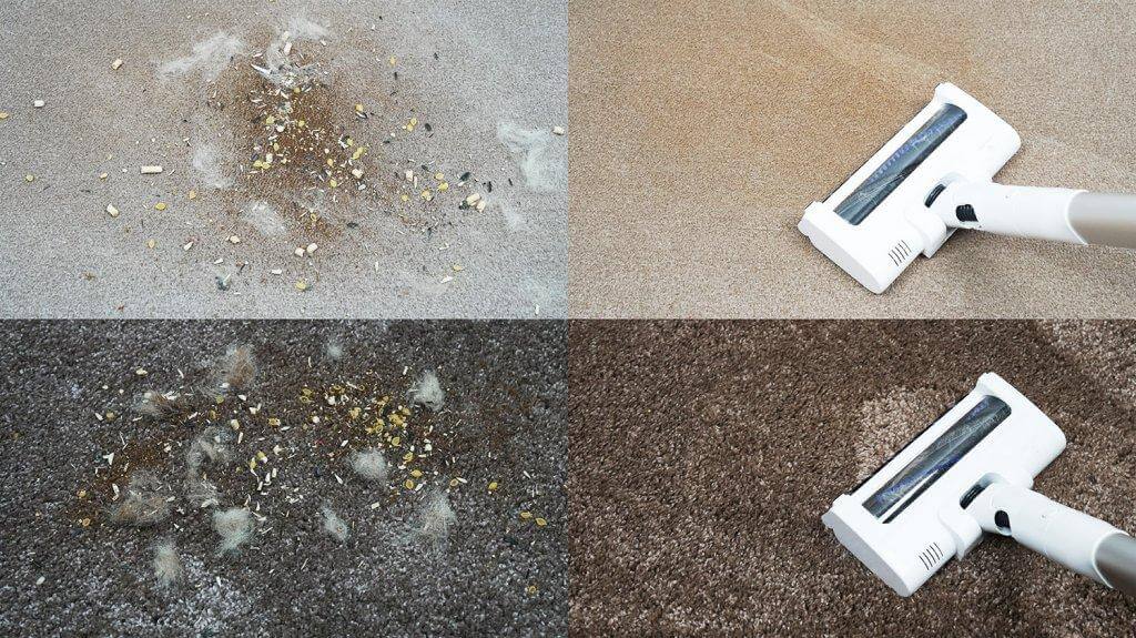 EVOLUTION Smart Clean VCF2613UV Nettoyage à sec et humide : Nettoyage de tapis