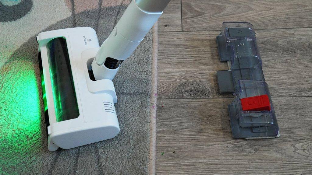 EVOLUTION Smart Clean VCF2613UV Nettoyage à sec et humide : Nettoyage à sec et humide