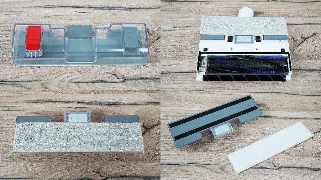 EVOLUTION Smart Clean VCF2613UV Nettoyage à sec et humide : Buse de nettoyage humide