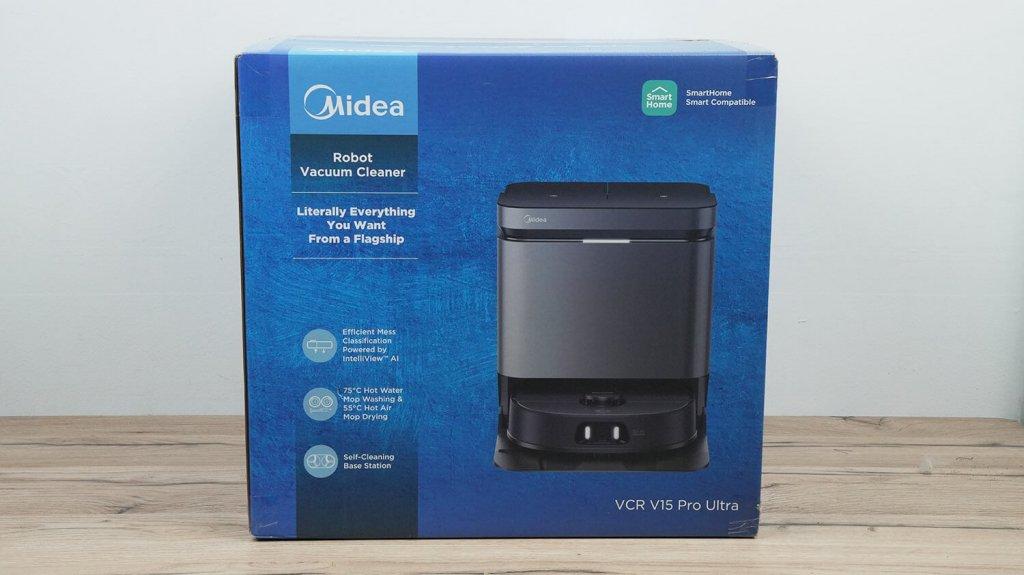 Magnétoscope Midea V15 Pro Ultra : Boîte