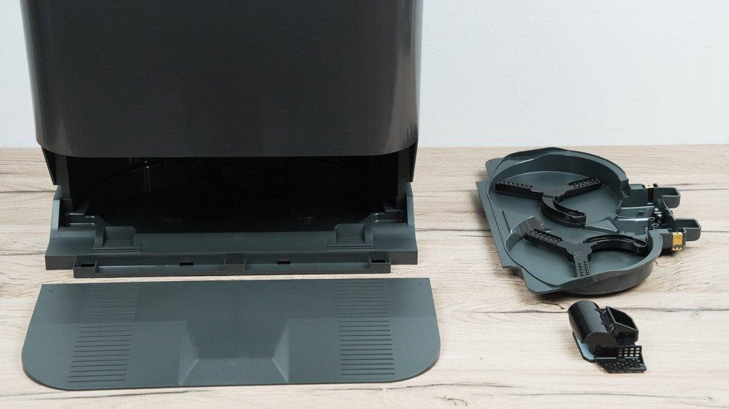 Magnétoscope Midea V15 Pro Ultra : Bac et drain amovibles