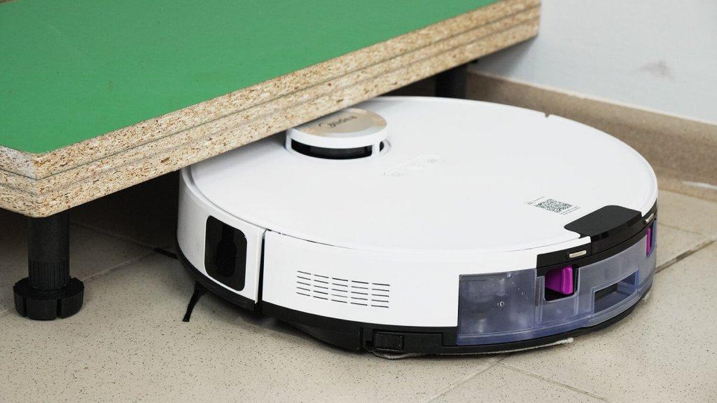 Magnétoscope Midea S20 Plus : Passage sous les meubles bas