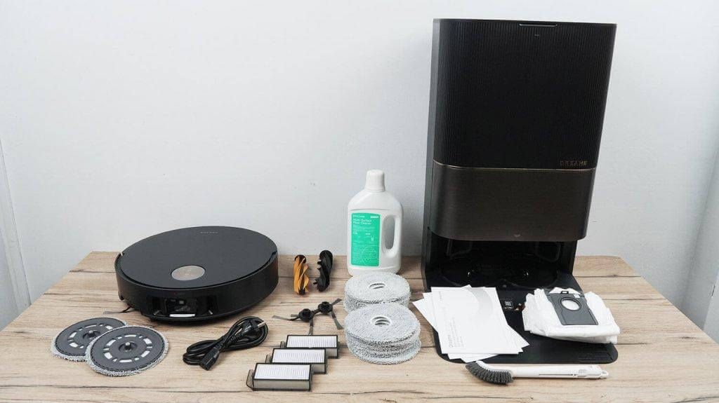Dreame X50 Ultra Complet : Contenu de l'emballage