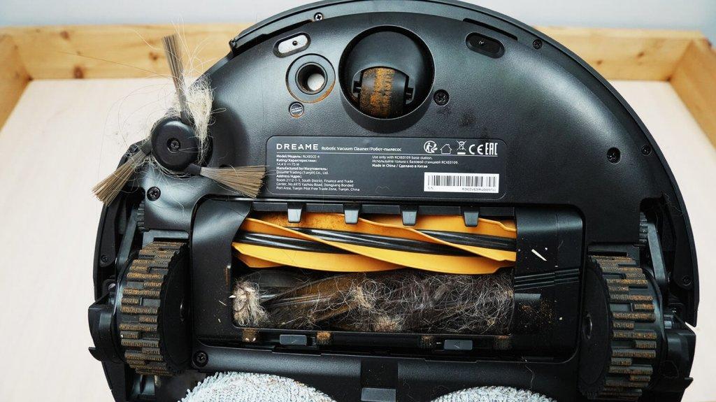 Dreame X50 Ultra Complete : État de la brosse turbo après test