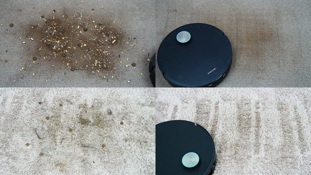 Dreame X50 Ultra Complet : Nettoyage de tapis