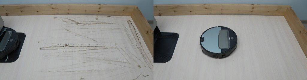 Roborock Saros Z70 : Nettoyage des saletés