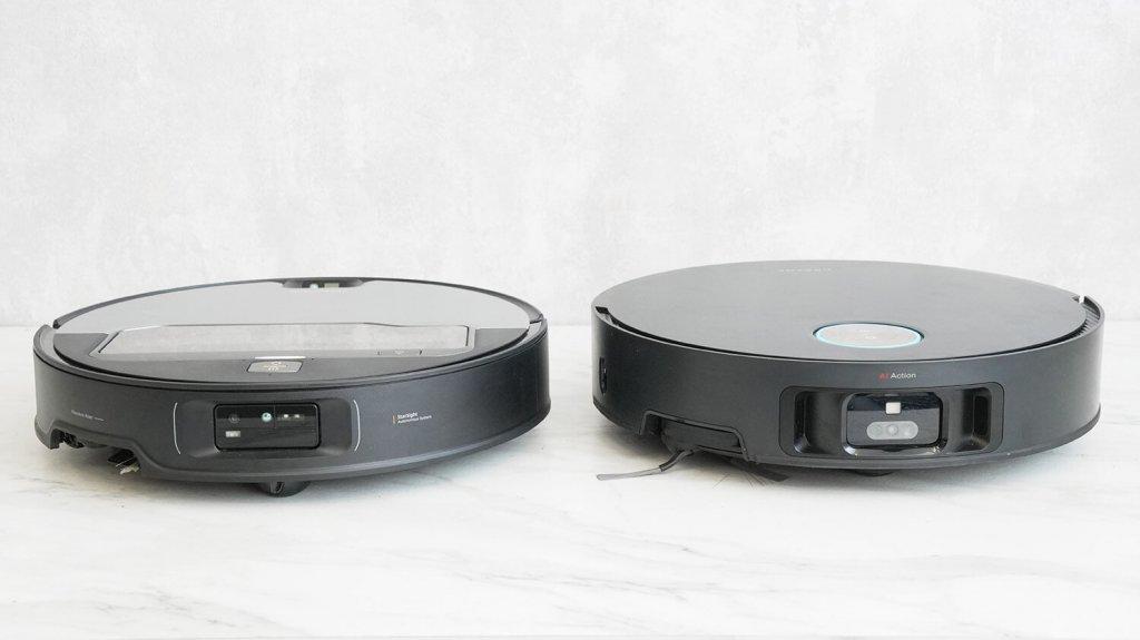 Roborock Saros Z70 et Dreame X50 Ultra Complete : apparence du robot
