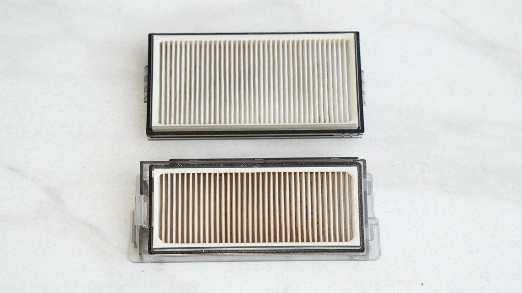 Roborock Saros Z70 vs Saros 10R : comparaison des filtres HEPA
