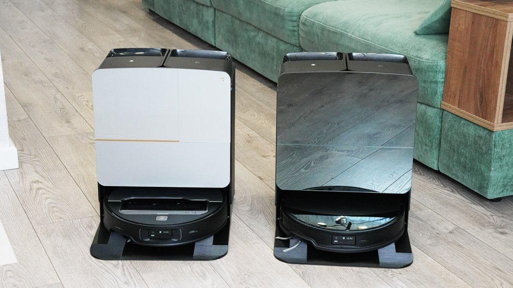 Roborock Saros Z70 et Saros 10R : Robots en station