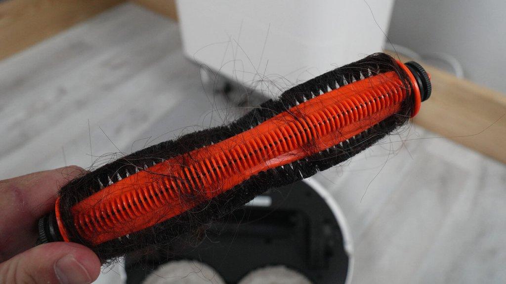 Xiaomi Mijia M40s : La brosse a emmêlé mes cheveux.