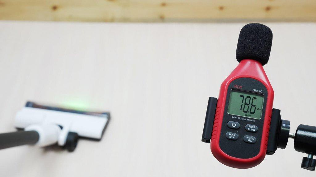 Deerma T10W : Niveau sonore