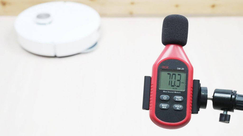 Dreame L40s Pro Ultra : niveau de bruit