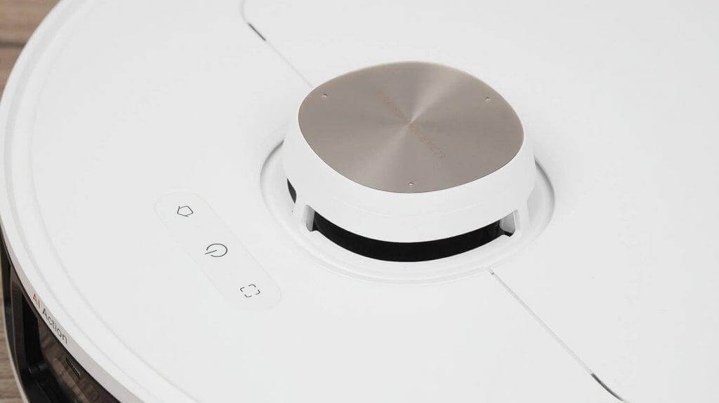 Dreame L40s Pro Ultra : Lidar et panneau de commande