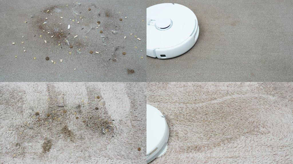 Narwal Freo X Ultra : Nettoyage de tapis