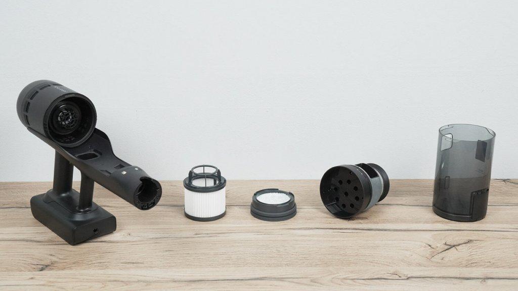 Roborock H60 Hub Ultra : Système de filtration