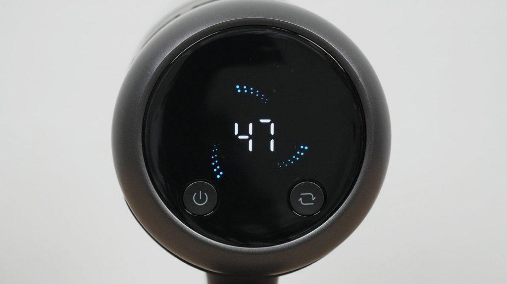Roborock H60 Hub Ultra : affichage