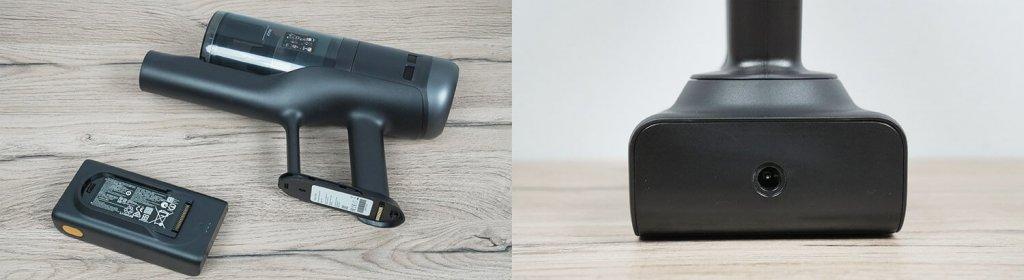Roborock H60 Hub Ultra : Batterie amovible