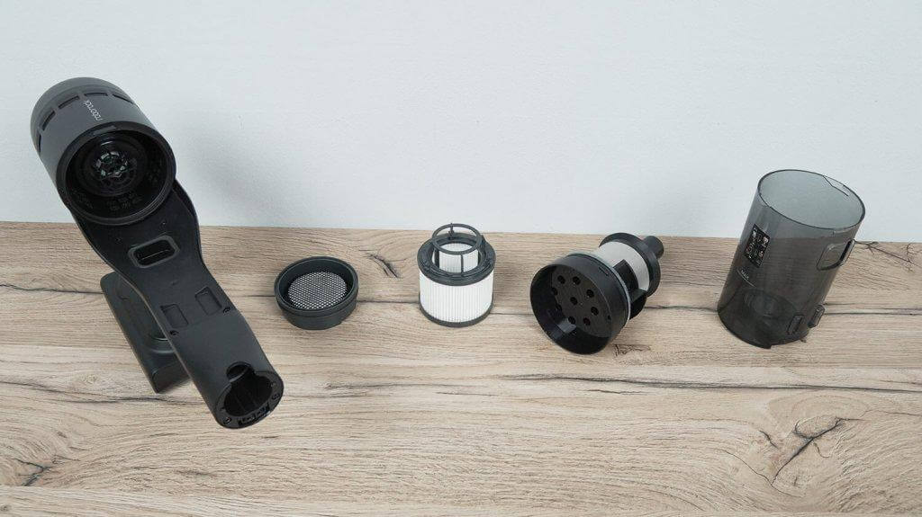 Roborock H60 Ultra : Système de filtration