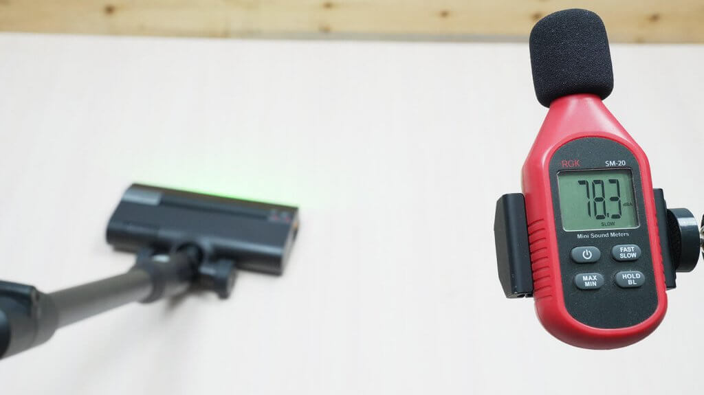 Roborock H60 Ultra : Niveau sonore