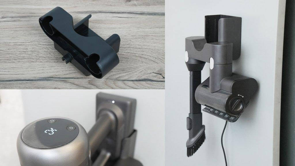 Roborock H60 Ultra : Support mural