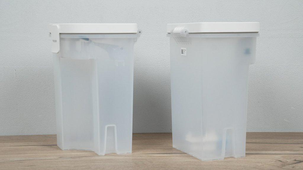 Roborock Qrevo CurvX : Réservoirs d'eau