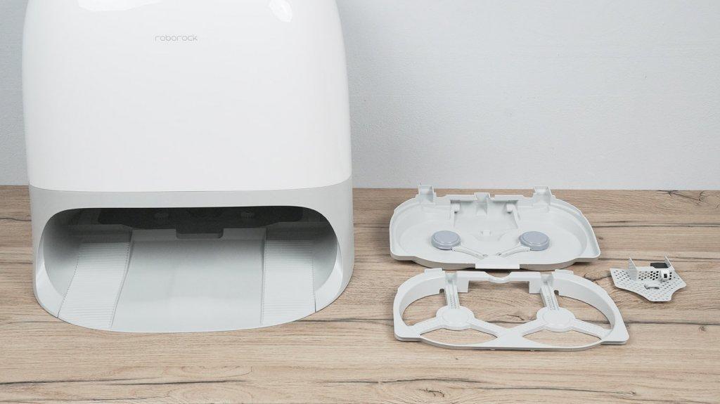 Roborock Qrevo CurvX : Plateau amovible