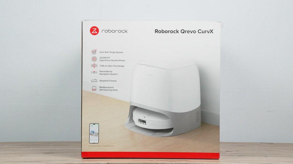Roborock Qrevo CurvX : Boîte