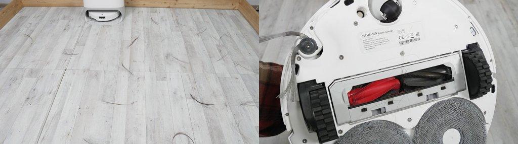 Roborock Qrevo CurvX : Protection anti-nœuds pour les cheveux