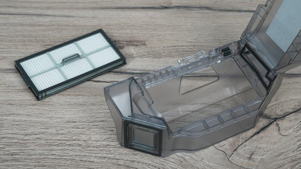 Roborock Qrevo CurvX : Collecteur de poussière