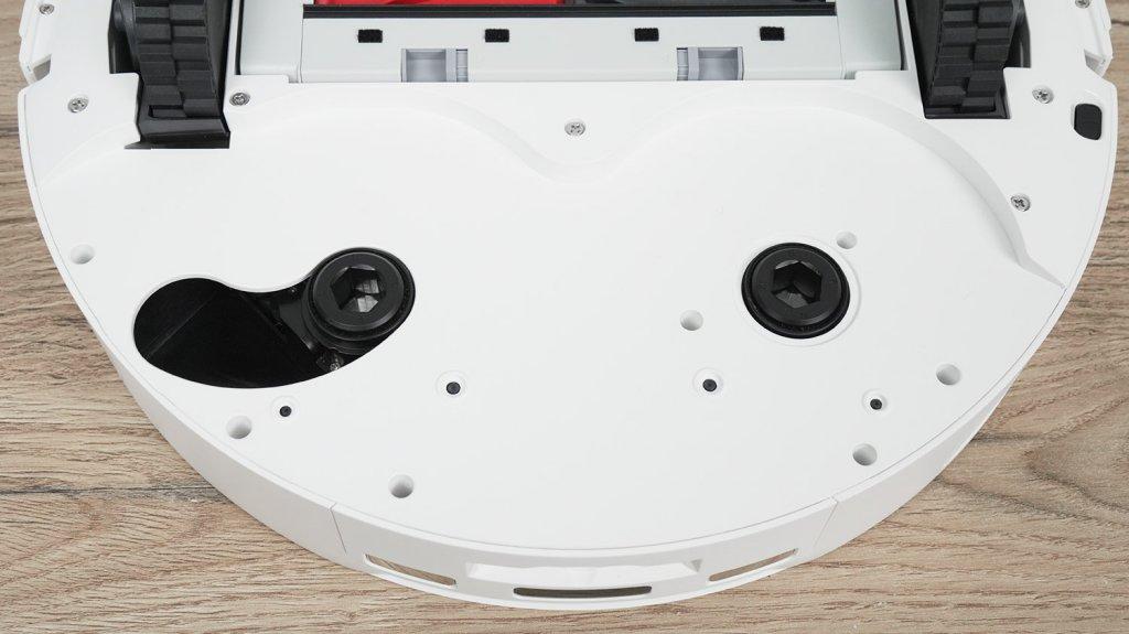 Roborock Qrevo CurvX : Mécanisme de déverrouillage par essuyage