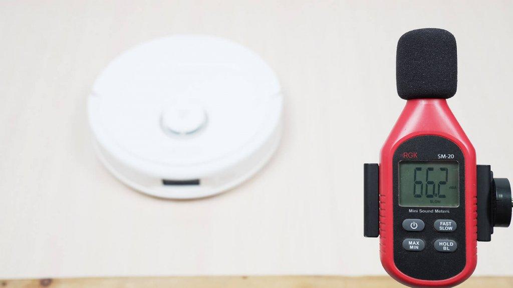 Roborock Qrevo C : Niveau sonore