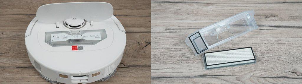 Roborock Qrevo C : Collecteur de poussière