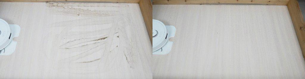 Roborock Qrevo C : Nettoyage des saletés
