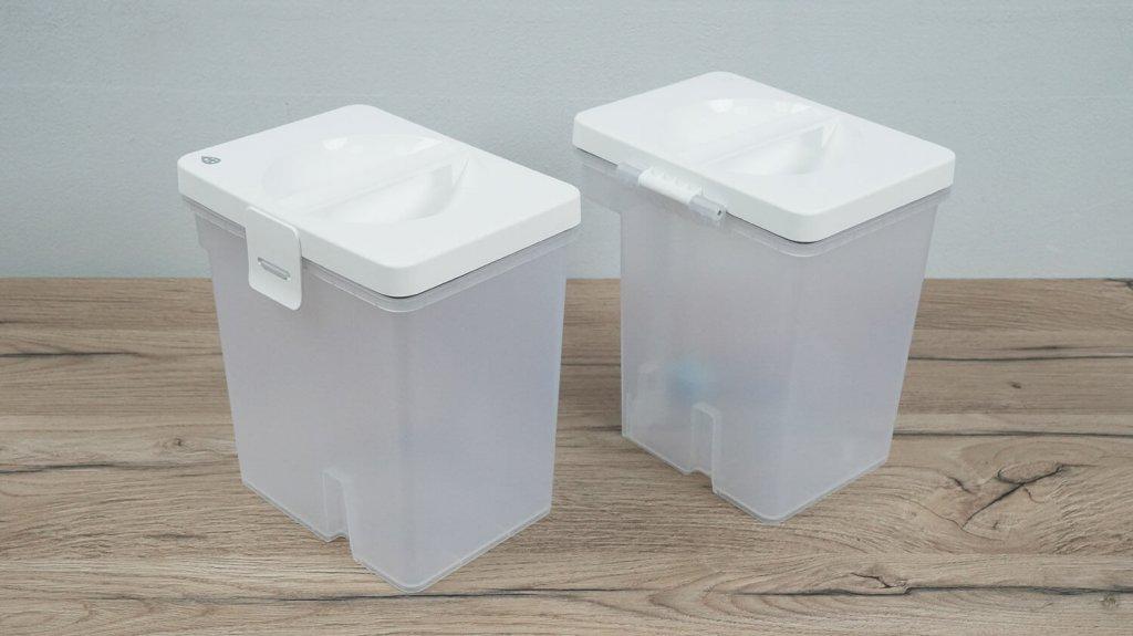 Roborock Qrevo C : Réservoirs d'eau