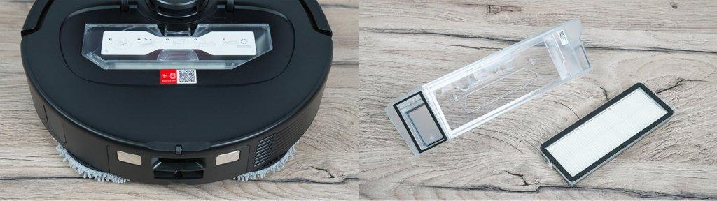 Roborock Qrevo L : Collecteur de poussière
