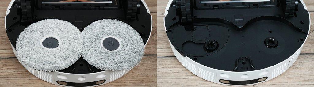 Trouver P50 Pro Ultra : Mécanisme de déplacement du chiffon vers la plinthe