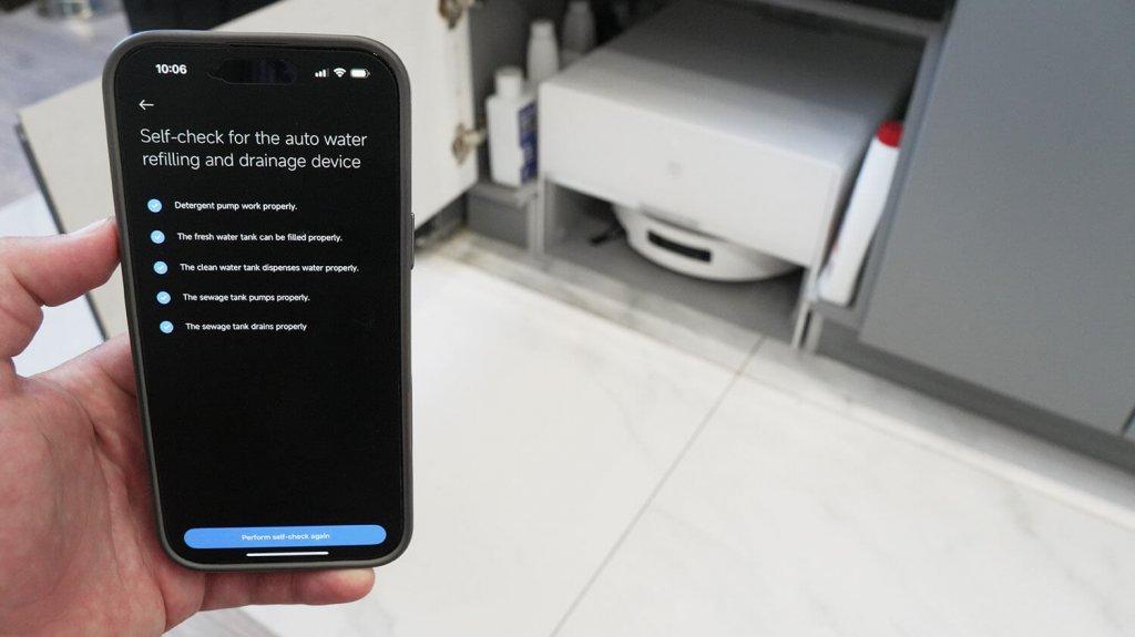 Xiaomi Mijia M40s (OV21CNRD) : Autotest de la station